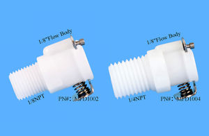 Acoplamientos de Desconexión con Válvula para Aire, Rosca Plástica Macho-Hembra 1/8 1/4 NPT, Acoplamientos Roscados Hembra para Aplicaciones de Aire - Product Image 3