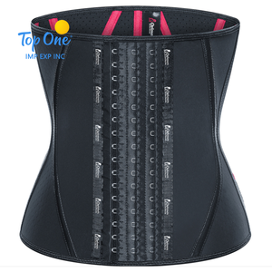 Entrenador de cintura corta para mujer personalizado moldeador de cuerpo al por mayor con recortador de cintura de látex - Product Image 1