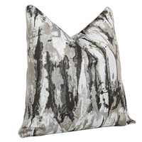 Nouvelles Housses de Coussins Décoratifs 18 x 18 20x20 Gris Doux pour Canapé Lit Maison – Étuis Carrés Décoratifs pour Coussins