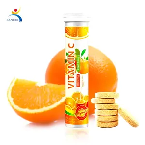 Tablet Effervescent Vitamin C Yang Bermanfaat untuk Perawatan Kesehatan Membantu Membuat Sistem Kekebalan Tubuh Yang Lebih Kuat dan Tetap Sehat.