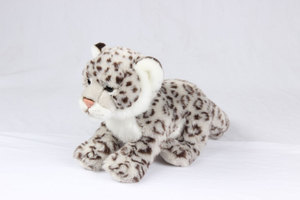 Giocattoli furetto realistico grande gatto leopardo <span class=keywords><strong>lupo</strong></span> scoiattolo burattino morbido animale selvatico cotone biologico farcito <span class=keywords><strong>leone</strong></span> giocattolo - Product Image 5