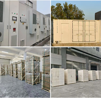 Dispositivo de Almacenamiento Solar Comercial, Venta al Por Mayor de Fábrica, Gabinete de Energía Inteligente Integrado a la Red, Personalizable, Módulo Base Ignífugo