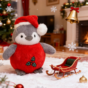 Pingüino Navideño, Alce Navideño, Muñeco de Nieve, Juguete de Peluche para Niños, Regalo para Eventos Navideños, Decoración - Product Image 3