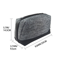 Organisateur de technologie multi-compartiments, sac pour accessoires électroniques avec séparateurs pour chargeur de batterie externe, câbles USB, écouteurs