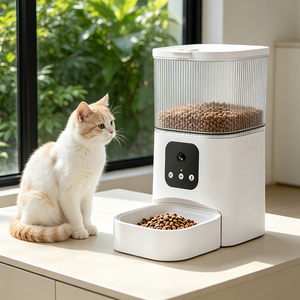 Smart Feeder Pet Alimentador Automático WiFi Automatic Pet Feeder Smart Pet Feeders With Cameras Anti-Clog Structure - Product Image 1