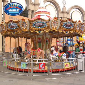 Mini Carrusel Infantil en Venta, Equipo de Parque Infantil, Pequeño Carrusel, Parque de Atracciones, Tiovivo - Product Image 6