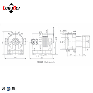 <span class=keywords><strong>Precio</strong></span> de la máquina de tracción sin engranajes Langger Torin, engranaje de elevación, <span class=keywords><strong>Motor</strong></span> de elevador de pasajeros eléctrico residencial con <span class=keywords><strong>precio</strong></span> de fábrica - Product Image 4
