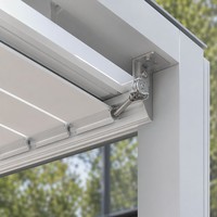 Pergola bioclimatique moderne en aluminium multi-tailles 3x3m 4x4m, toit à lames orientables, imperméable, pour jardin extérieur et arrière-cour