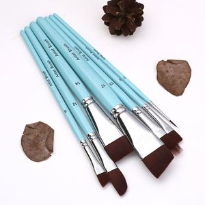 Professional 17 Pieces Body <b>Paint</b> Brush <b>Set</b> Synthetic Nylon for Face Painting - Product Image 4