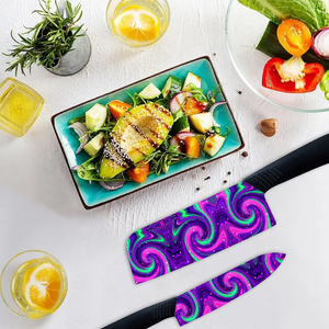 Best Seller 2026 <b>Ceramic</b> Chef <b>Knife</b> 5 <b>Sets</b> Plastic Handle for Tactical Training Security Factory Price - Product Image 2