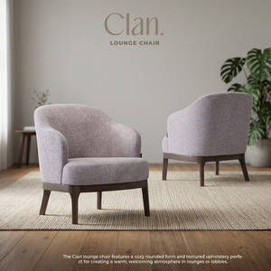 Fauteuil de salon moderne rembourré, fauteuil d'appoint en tissu avec accoudoirs incurvés en mousse, siège de loisirs arrondi pour salon, hôtel, en bois - Product Image 3
