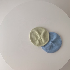 WD-A963 bébé béret chapeau enfant en bas âge hiver bonnet <span class=keywords><strong>tricot</strong></span>é petites filles élégant chapeau chaud pour 0 ~ 3 ans - Product Image 5