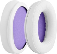 Earpad cocok dengan kulit + headphone profesional Memory Foam untuk Kingston HyperX Cloud I/ II/Cloud Core/Cloud Alpha
