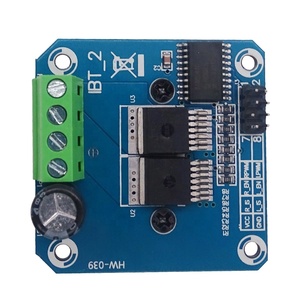 Mô-đun ổ đĩa động cơ xe thông minh công suất cao BTS7960 43A ổ đĩa làm mát bán dẫn điều khiển giới hạn dòng điện - Product Image 3