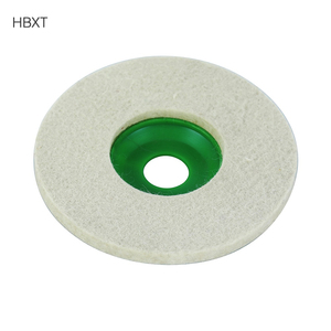 Feltro di lucidatura pad lucidatura ruota verde angolare feltro ruote di lucidatura pad per auto lucidatura di pietra - Product Image 4