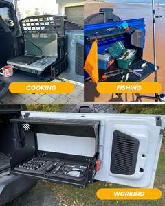 Table pliable de hayon de porte arrière en aluminium de <span class=keywords><strong>prix</strong></span> usine avec panneau Molle adapté pour <span class=keywords><strong>Ford</strong></span> <span class=keywords><strong>Bronco</strong></span> 2/4 porte 2021-2025. - Product Image 5