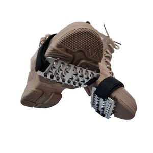Crampones Cleye de Metal Antideslizantes con Púas para Escalada en Nieve, Equipo de Montañismo, 5, 8, 10 Dientes, Cubre Calzado para Exteriores - Product Image 1