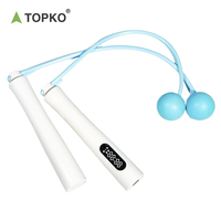 TOPKO Corde à sauter intelligente la plus populaire Corde à sauter sans fil avec compteur pour équipement de fitness Cordes à sauter intelligentes numériques