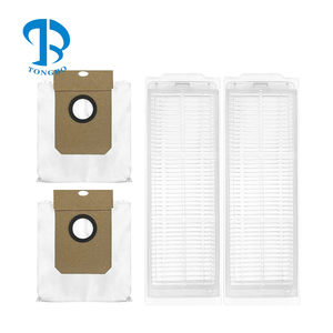 Filtro Hepa reutilizable lavable, bolsa de polvo de gran capacidad apta para <span class=keywords><strong>Cecotec</strong></span> <span class=keywords><strong>Conga</strong></span> 13090, Robot aspirador, repuestos, <span class=keywords><strong>accesorios</strong></span> - Product Image 1