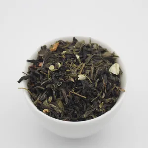 Chinese Factory Wholesale organic jasmine Tea for women men green tea jasmine loose tea bulk sale