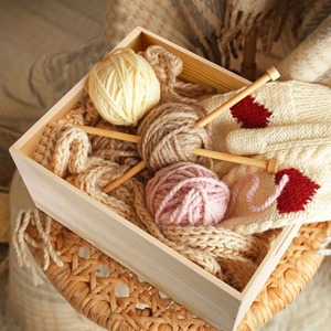 Crate Multi-Craft Caddy Nesting Crate Wood Crates with Hand Holes Pine Wooden Creative Deco Wooden Crate Nesting - Product Image 4