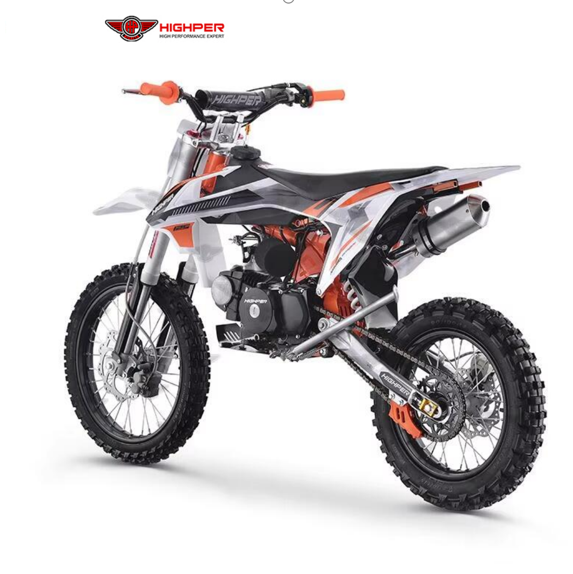 Prestazioni su terreni accidentati con moto da cross 125