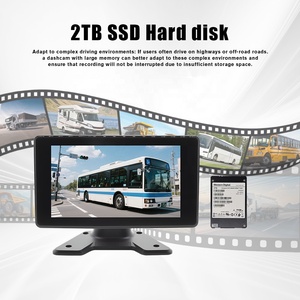 4G ADAS 4Ch Mobile DVR Security Kit Solar Wireless Reverse Backup Camera Monitor System For Truck Bus Mirror Dash Cam - Product Image 2