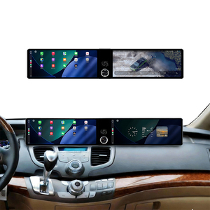 Radio MOOKAKA Dual de 12.3 Pulgadas para Honda <span class=keywords><strong>Odyssey</strong></span> 2005-2010, Reproductor de Video con Pantalla Táctil Inalámbrica CarPlay, Android 14 4G, GPS - Product Image 1
