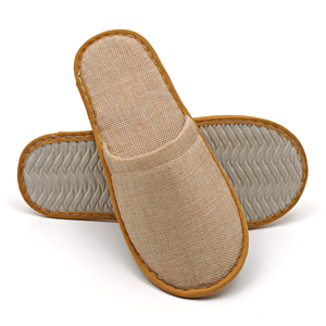 Pantuflas Desechables de Lino para Verano, Abiertas, para Hotel, Spa, Viajes, Hogar y Hostelería - Product Image 3