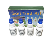 Kit d'analyse du sol précis pour jardin, pelouse et plantes, kits de test du sol 4 en 1