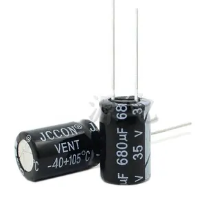 New Original High-quality aluminum electrolytic capacitors 35v 680uf 10mm x 17mm