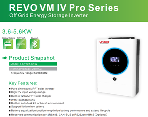 Inversor Solar de CC/CA Sorotec Revo <span class=keywords><strong>VM</strong></span> IV Pro, inversor monofásico sin conexión a la red, 5.6kw-3,6, precio al por mayor - Product Image 5