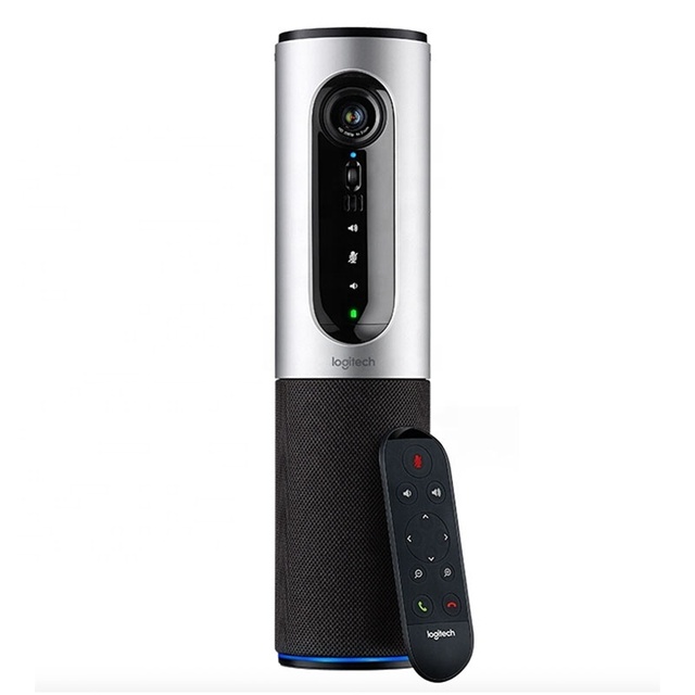 Logitech CC2000E Connect 1080P All In One Video Conference Camera Built In Mic Speaker For Huddle Room Home Office Meeting