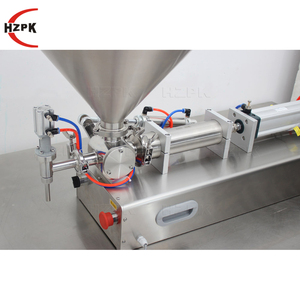 Máquina de Llenado HZPK, Pequeña, Semiespecializada, Automática, para Llenar Botellas de Agua, Jugo, Crema, Perfume, Miel, Aceite, Líquido, Pasta - Product Image 3