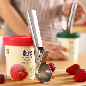 الأكثر مبيعاً للصيف معلقة معدنية من الفولاذ المقاوم للصدأ لتحضير الكرات المايوه والفاكهة والبطيخ - Product Image 4