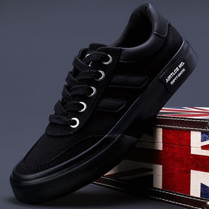 Hợp thời trang thời trang thoáng khí bền cao su duy nhất thể thao đi bộ giản dị giày dép lưu hóa Mens giày vải - Product Image 2