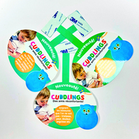 Présentoirs publicitaires personnalisés en PET étanche pour étagères, durables, pour la publicité et la promotion