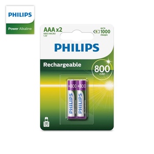 Baterías Recargables NIMH de Alta Calidad, 2 Piezas, AAA, 1.2V, <span class=keywords><strong>800mAh</strong></span>, para Dispositivos Médicos, Electrónica de Consumo, Vehículos Eléctricos y Juguetes - Product Image 1