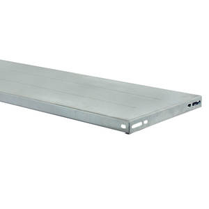 Fachboden Für Steckregal, Glanzverzinkt, BxT 1000x500 Mm, Tinta. 4 Regalboden-Träger - Product Image 1