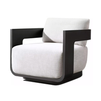 Ensemble de canapés d'extérieur en aluminium pour villa, mobilier de jardin écologique, résistant à l'eau et aux UV, pour hôtel, cour, terrasse, villa, jardin