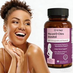 Capsules d'inositol et d'inositol dextorotatif 40:1 OEM pour la santé féminine, complément alimentaire pour la régulation hormonale féminine - Product Image 2