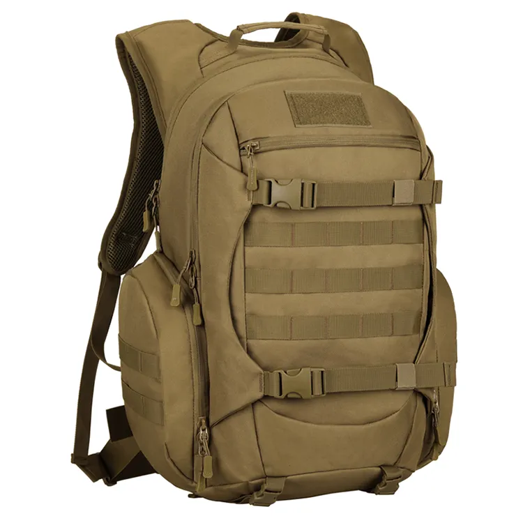Protetor Plus Equipamento tático para viagens ao ar livre, caça, caminhadas, mochila de nylon 600d à prova d'água Bug Out, mochila tática 45l