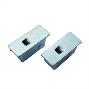 Serrure latérale de porte de volet roulant robuste Construction en fer galvanisé Serrure de porte roulante sécurisée - Product Image 2