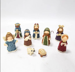 Set di <span class=keywords><strong>presepe</strong></span> internazionale antico materiale resina classica collezione scena di natale - Product Image 3