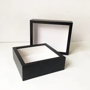 กล่องเงากรอบกล่องภาพเงาที่มี3D ลูกแก้วลึก