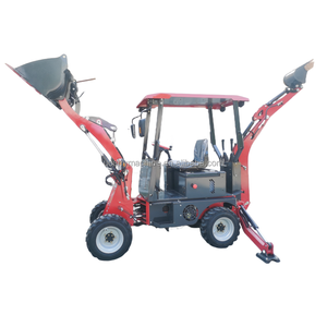 Zeer Efficiënte Mini Graafmachine Wiellader Bewegende Type Diesel/Benzine/Elektrische Backhoe Motor Pomp Plc 1 Jaar Garantie - Product Image 1