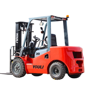 3000 ק "ג מלגזה משאית הרמת משאית 3 טון צד מלגזה המשמש למחסן - Product Image 1