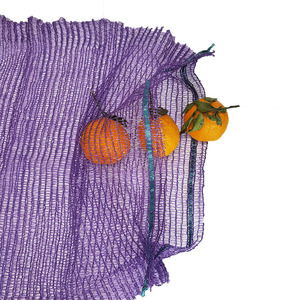 Bolsas de malla Raschel duraderas del fabricante de China, llamativos colores rojo, amarillo, verde, naranja, Material PE para embalaje e impresión - Product Image 3