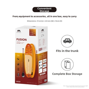 Planche de <span class=keywords><strong>paddle</strong></span> <span class=keywords><strong>gonflable</strong></span> Fusion 2026 330*81*15cm en PVC écologique pour lacs et rivières - Product Image 5
