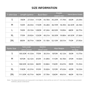 Conjunto de 2 piezas con logotipo personalizado para hombre, chándal de talla grande, ropa de gimnasio para Otoño e Invierno - Product Image 6